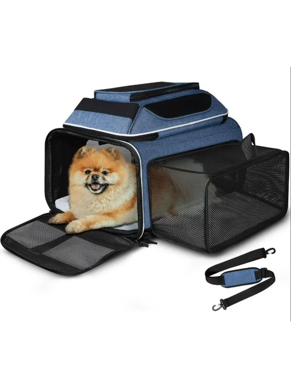 NIB Expandable Pet Carrier 17